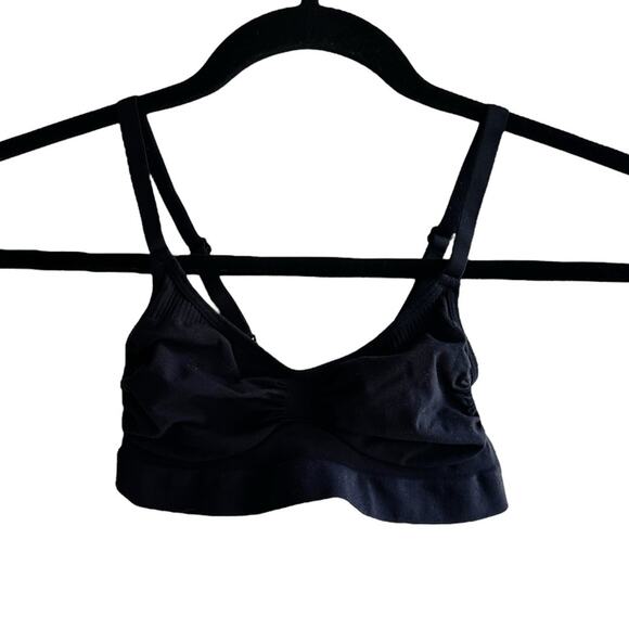Skims Seamless Sculpt Bralette Black Small - Picture 2 of 5